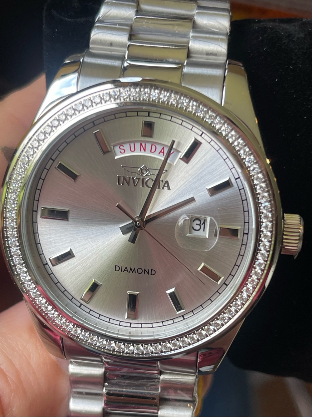 Invicta Elite Diamond 0.41 Carat Diamond Men's Watch - 44mm, Steel (48759)
